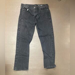 George Men's Dark Gray Relaxed Jeans